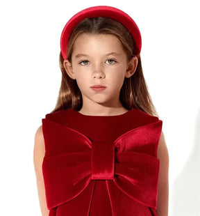 Vestido Infantil de Festa em Veludo Amorella - 1 a 8 Anos Varialle