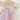 Vestido Infantil de Tule Multicolorido com Estrelas 9 Meses a 5 Anos Varialle
