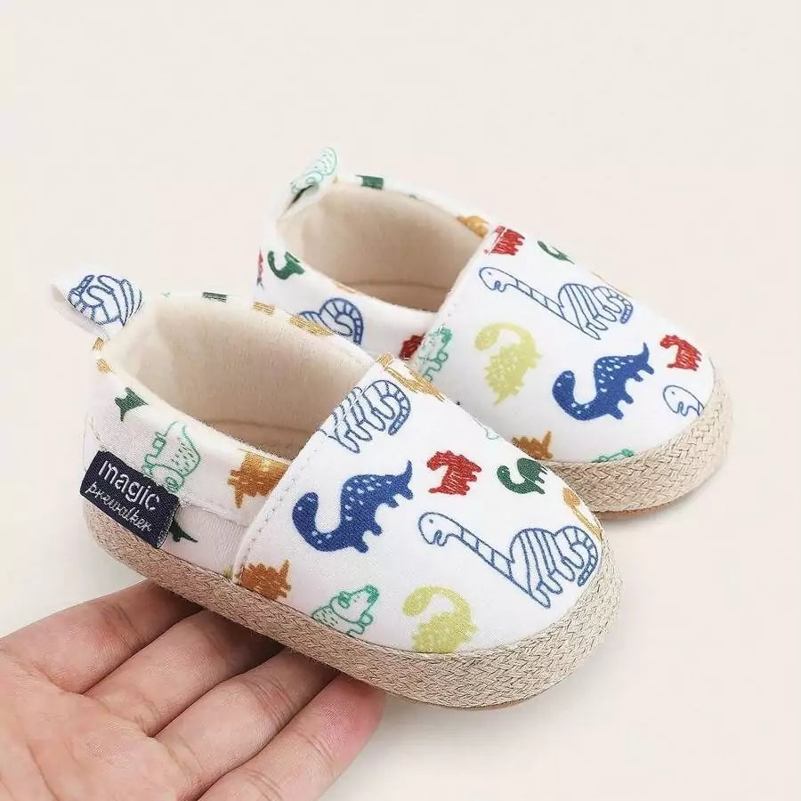Alpargata Infantil Primeiros Passos Estampa Dino
