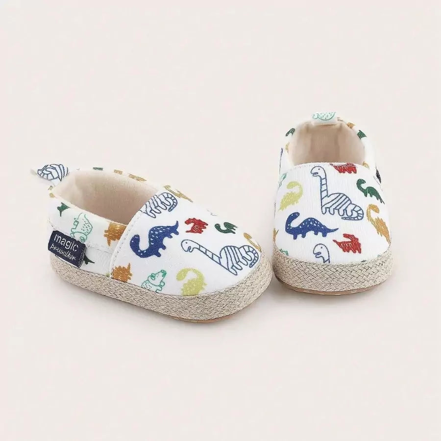 Alpargata Infantil Primeiros Passos Estampa Dino