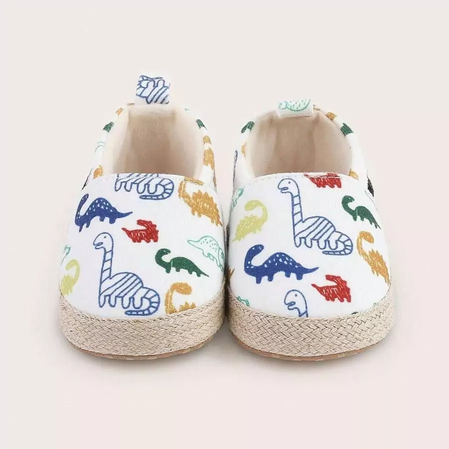 Alpargata Infantil Primeiros Passos Estampa Dino