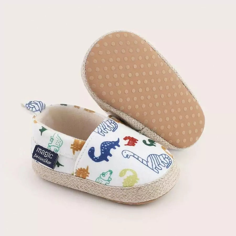 Alpargata Infantil Primeiros Passos Estampa Dino