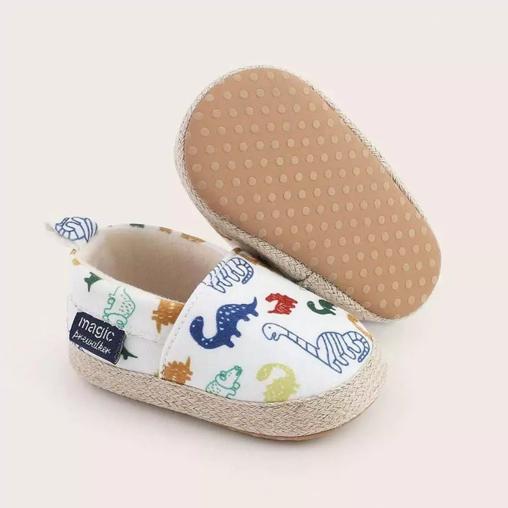 Alpargata Infantil Primeiros Passos Estampa Dino
