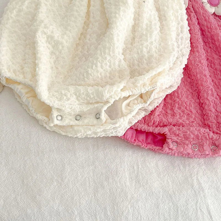 Body de Algodão com Laço e Flores para Bebê Menina - Doce Flor - 3 a 24 Meses | LANÇAMENTO BLACK FRIDAY - Varialle