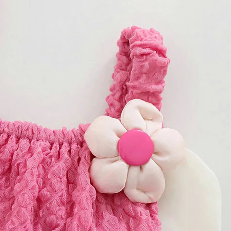 Body de Algodão com Laço e Flores para Bebê Menina - Doce Flor - 3 a 24 Meses | LANÇAMENTO BLACK FRIDAY - Varialle