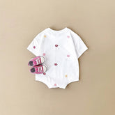 Body Floral de Algodão para Bebê Menina - Verão Encantador 1 a 18 Meses - Varialle