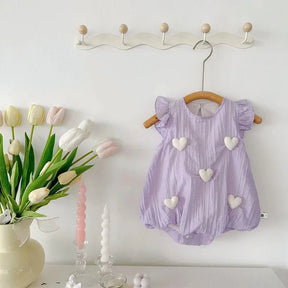 Body Infantil com Apliques Fofos e Mangas Voadoras - 3 a 24 Meses | LANÇAMENTO BLACK FRIDAY - Varialle