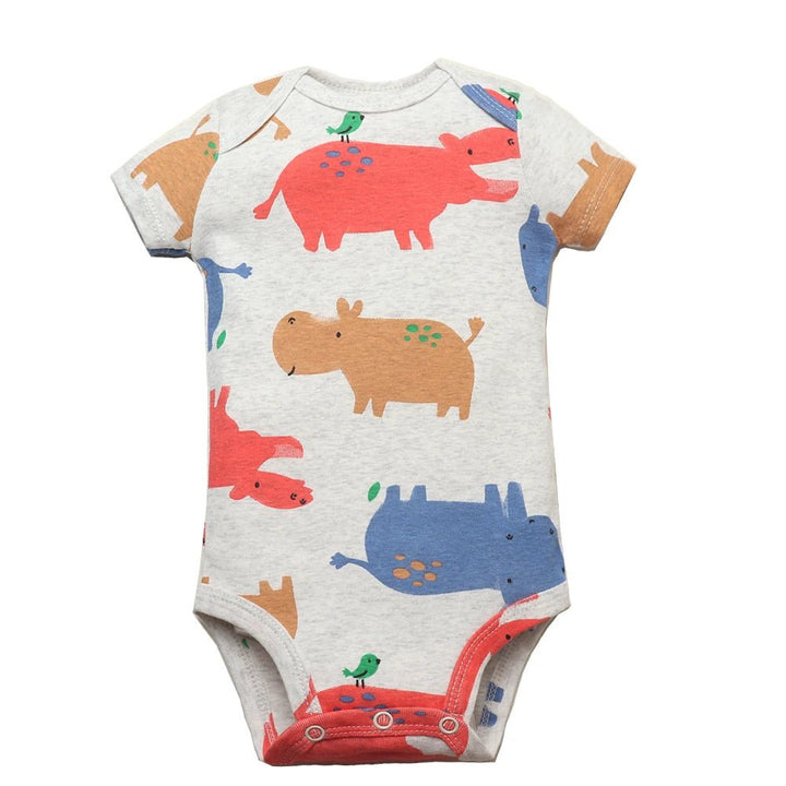 Bodysuits Infantis em Algodão - Kit 5 Peças - Conforto e Estilo 6 - 24 Meses - Varialle