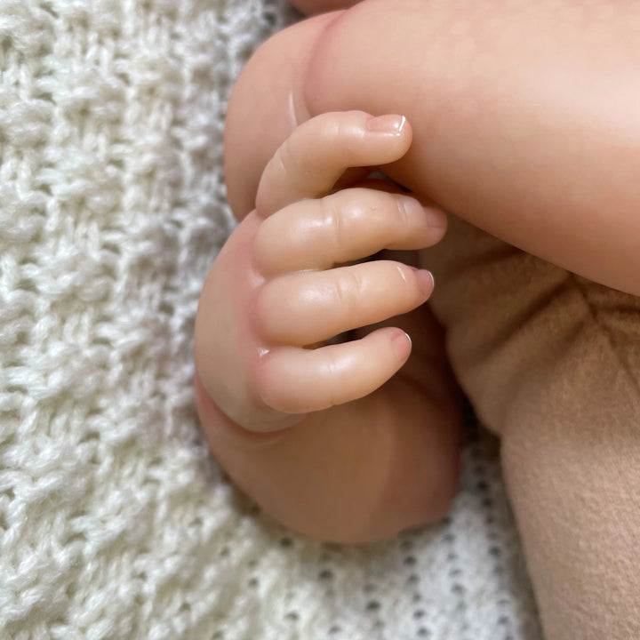 Boneca Reborn de Silicone 50cm - Realismo de Recém - Nascido - Varialle