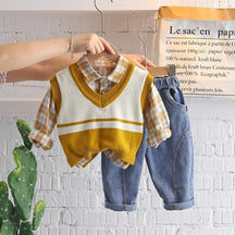 Conjunto de Roupas para Meninos 3 Peças - Varialle