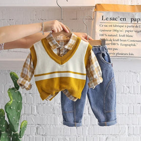 Conjunto de Roupas para Meninos 3 Peças - Varialle