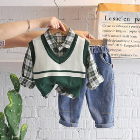 Conjunto de Roupas para Meninos 3 Peças - Varialle