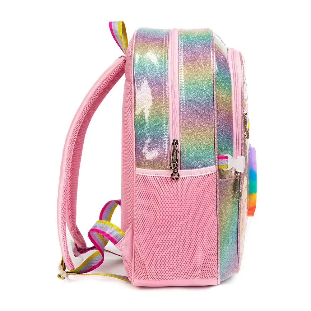 Conjunto Diversão Pop It: Mochila, Lancheira e Estojo - Varialle