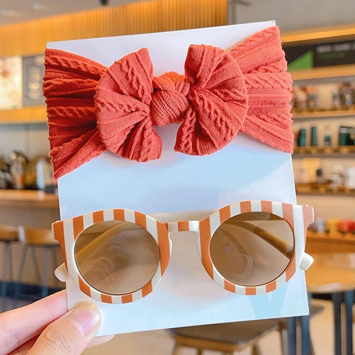 Conjunto Divertido de Faixa e Óculos para Crianças - 2 Peças - Varialle