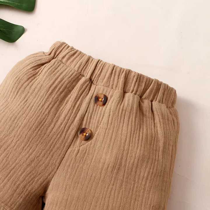 Conjunto Infantil de Verão TopBaby - Camiseta e Shorts - 3M a 24M | LANÇAMENTO BLACK FRIDAY - Varialle