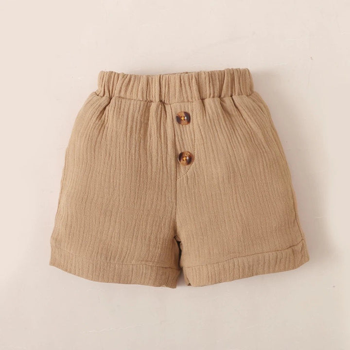 Conjunto Infantil de Verão TopBaby - Camiseta e Shorts - 3M a 24M | LANÇAMENTO BLACK FRIDAY - Varialle