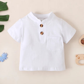 Conjunto Infantil de Verão TopBaby - Camiseta e Shorts - 3M a 24M | LANÇAMENTO BLACK FRIDAY - Varialle