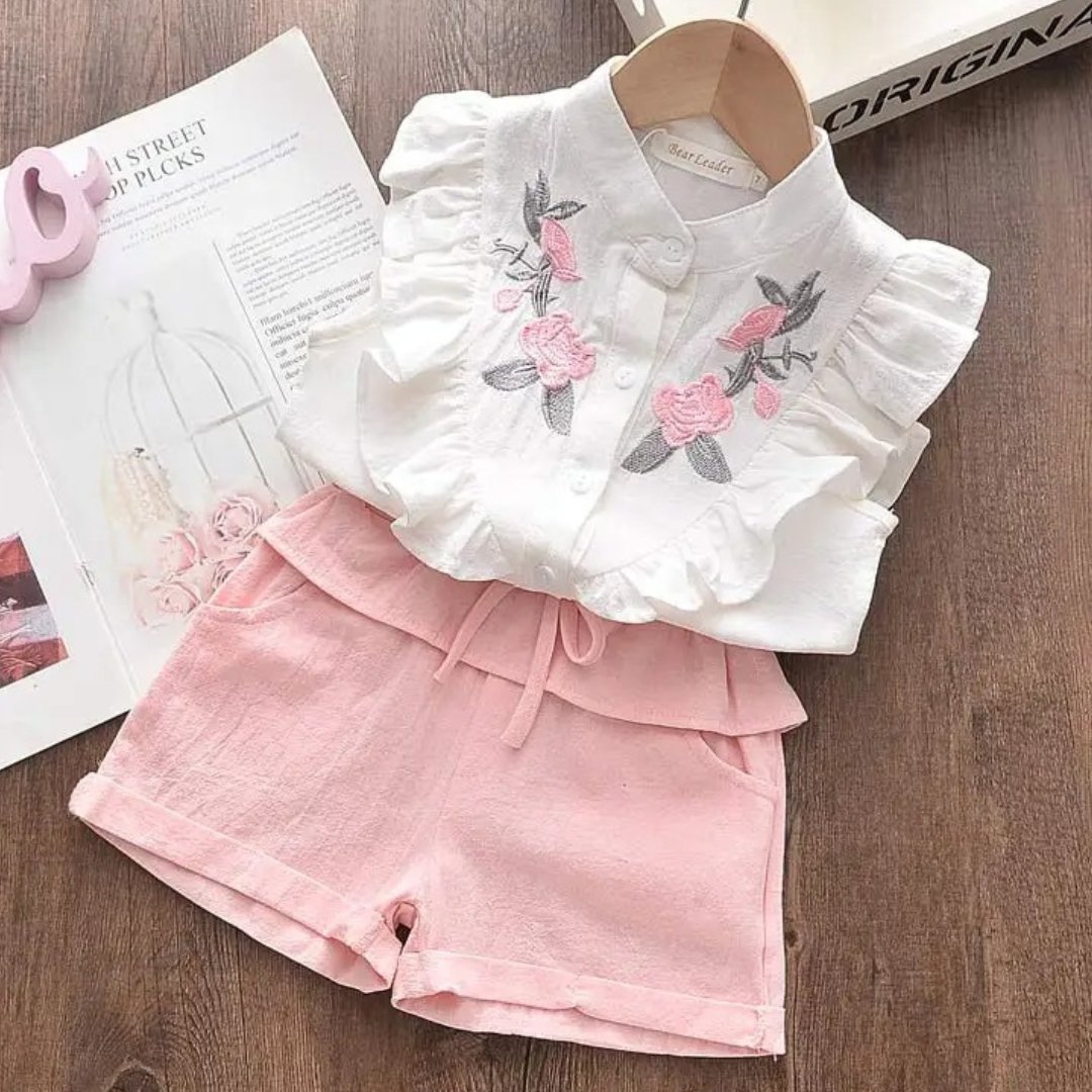 Conjunto Infantil Feminino - Vintage Bloom - Varialle