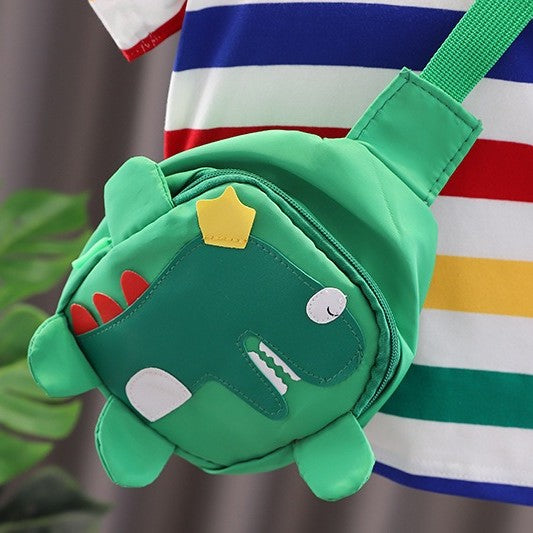 Conjunto Infantil Masculino com Pochete Dino Adventure 1 a 5 Anos