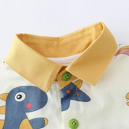 Conjunto Infantil Masculino - Dino Divertido - Varialle