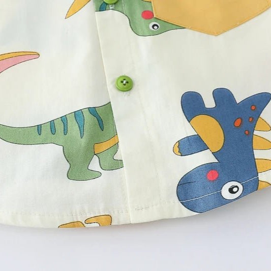 Conjunto Infantil Masculino - Dino Divertido - Varialle