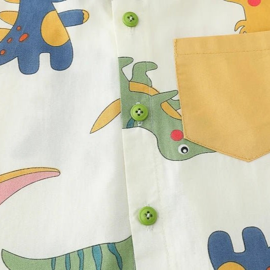 Conjunto Infantil Masculino - Dino Divertido - Varialle