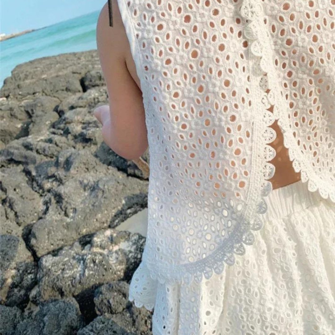 Conjunto Infantil para Meninas em Algodão Rendado - Floralita - Varialle