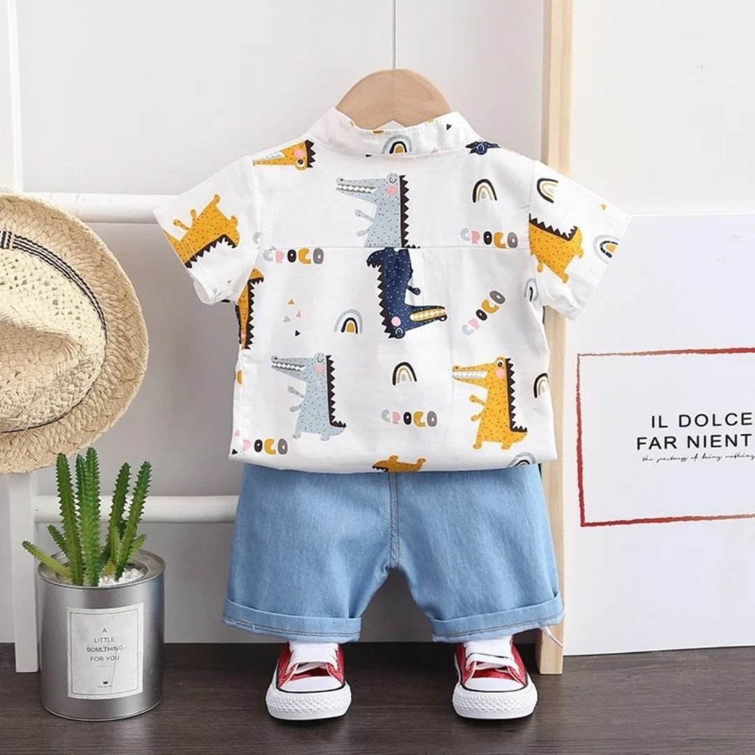 Conjunto Infantil para Meninos - Dino Style - Varialle