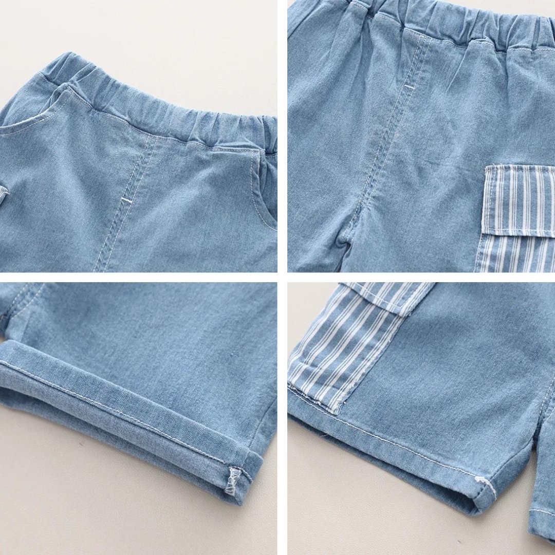 Conjunto Jeans Infantil para Meninos - Clássico e Moderno - Varialle