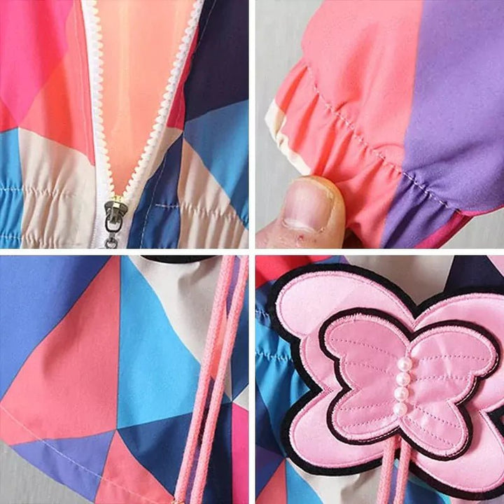 Corta Vento Infantil para Meninas - Borbolete - Varialle