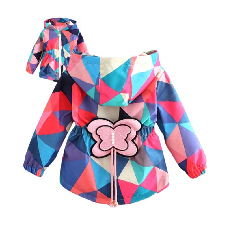 Corta Vento Infantil para Meninas - Borbolete - Varialle