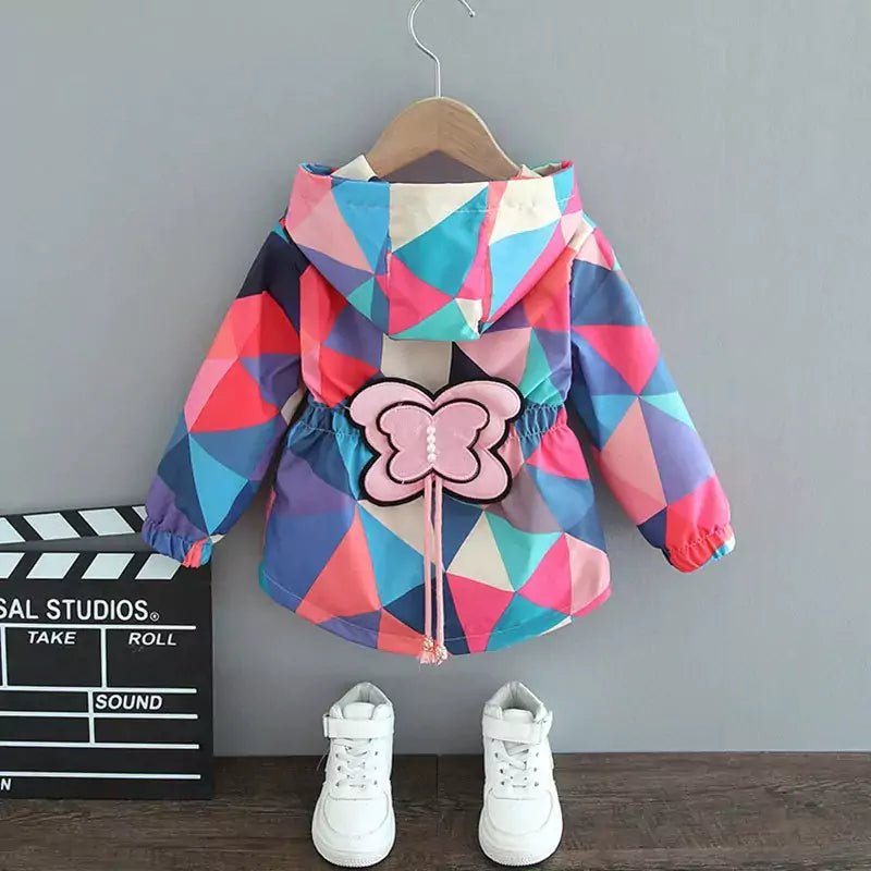 Corta Vento Infantil para Meninas - Borbolete - Varialle