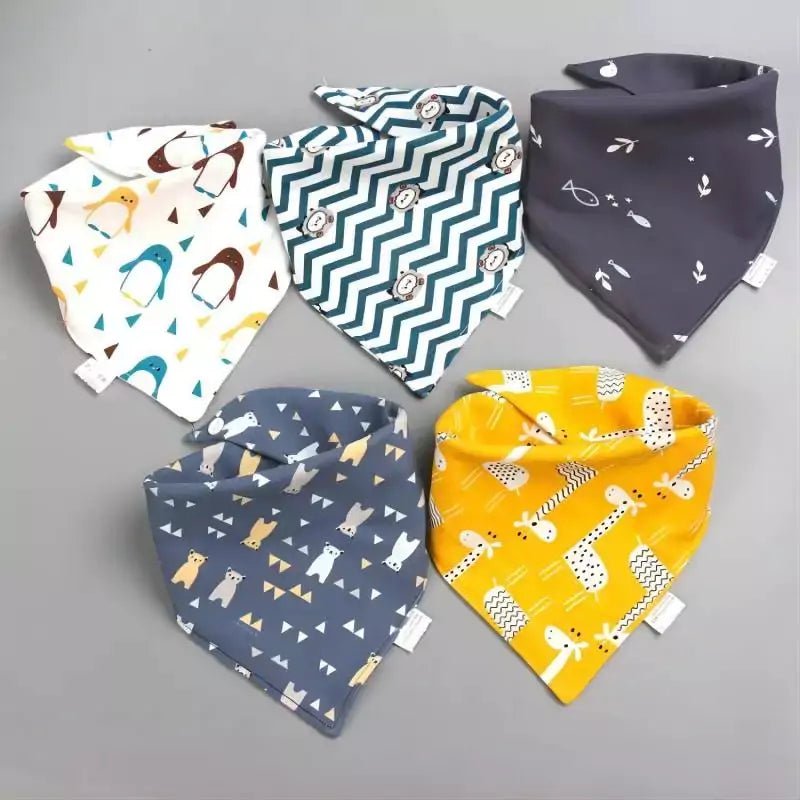 Kit Babadores Aconchego - 5 Peças em Algodão - Varialle
