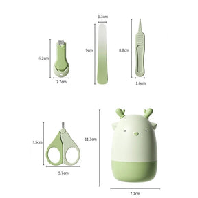 Kit de Cuidados Infantis Divertido com Tesoura e Cortador de Unhas - Varialle