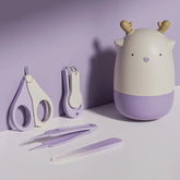 Kit de Cuidados Infantis Divertido com Tesoura e Cortador de Unhas - Varialle