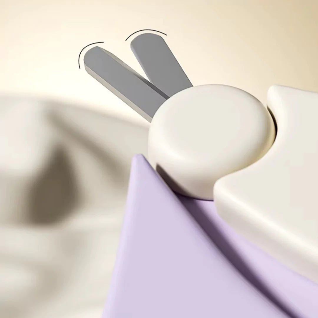 Kit de Cuidados Infantis Divertido com Tesoura e Cortador de Unhas - Varialle