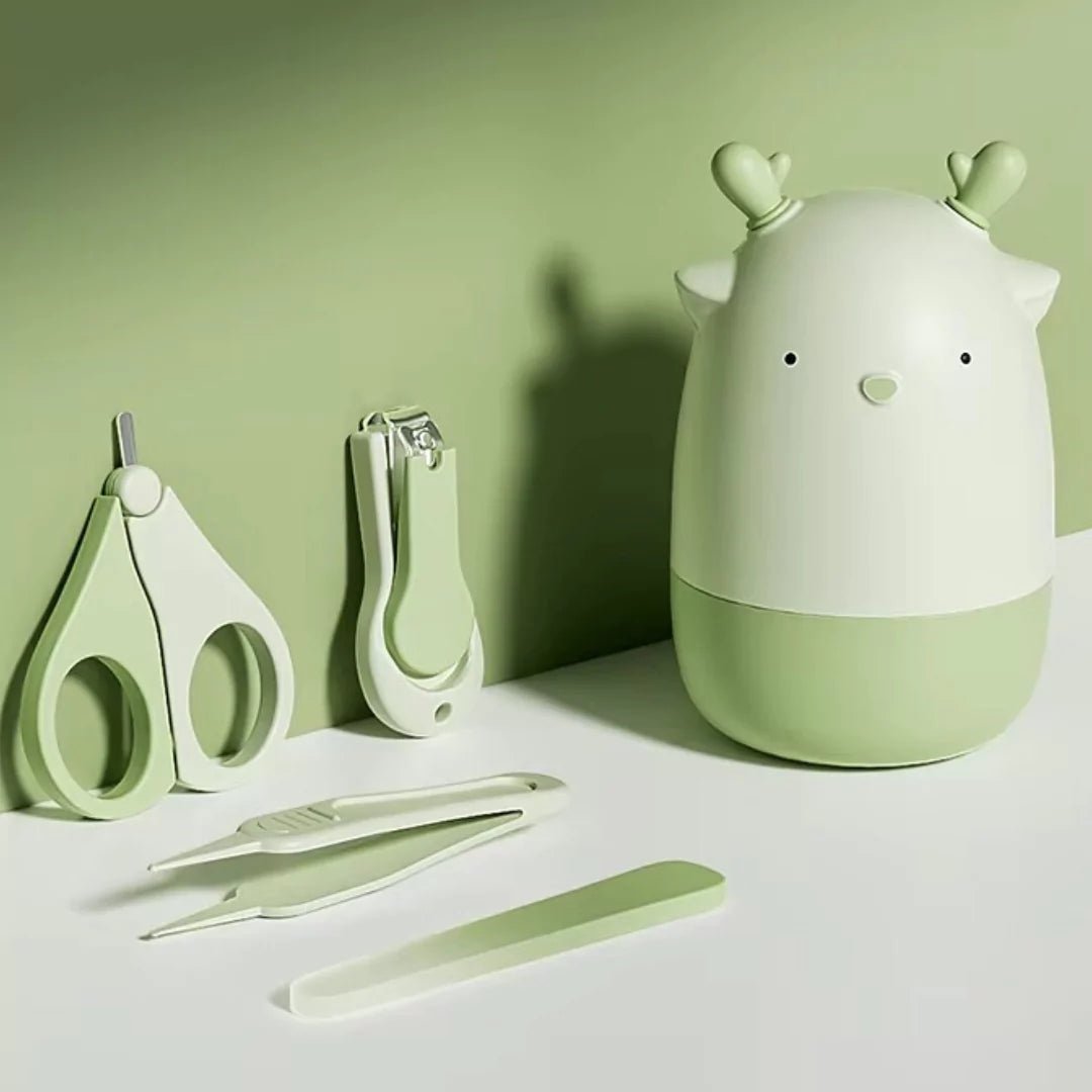 Kit de Cuidados Infantis Divertido com Tesoura e Cortador de Unhas - Varialle