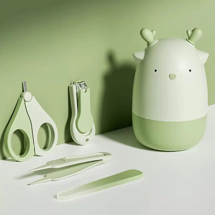 Kit de Cuidados Infantis Divertido com Tesoura e Cortador de Unhas - Varialle