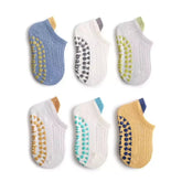Kit Premium 6 Pares - Meia Antiderrapante Respirável para Bebê ComfortStep - Varialle