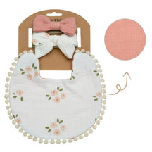 Kit Presente para Bebês - Babador Dupla Face e Laços - Miss Baby - Varialle