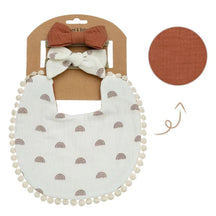 Kit Presente para Bebês - Babador Dupla Face e Laços - Miss Baby - Varialle