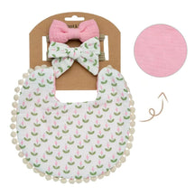 Kit Presente para Bebês - Babador Dupla Face e Laços - Miss Baby - Varialle