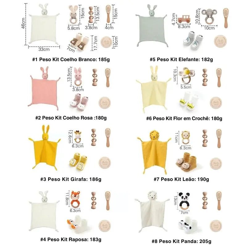 Kit Presente para Recém Nascido BabyBox - Varialle