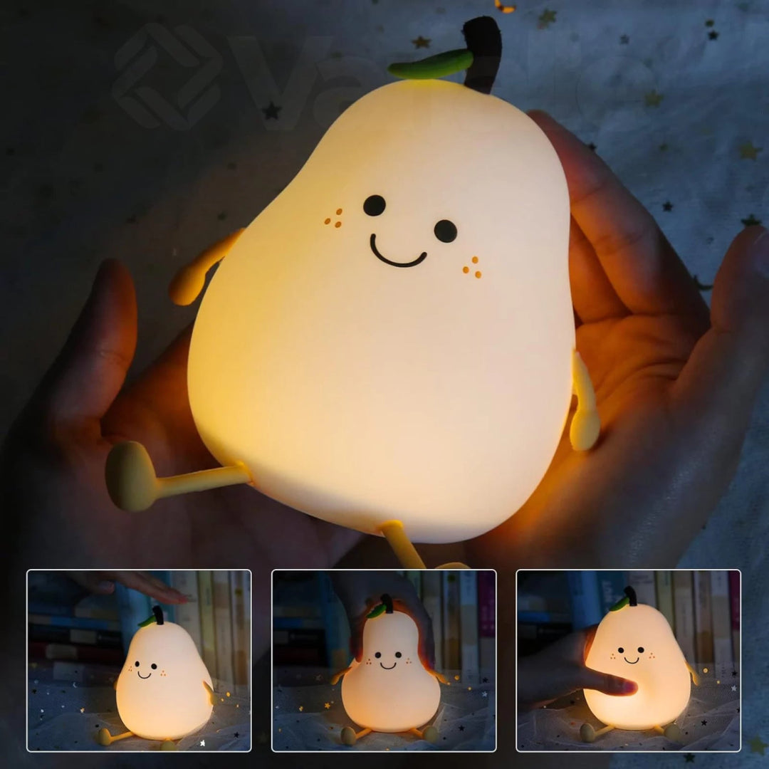 Luminária LED de Silicone Recarregável - Pêra - My Lumi Pear - Varialle
