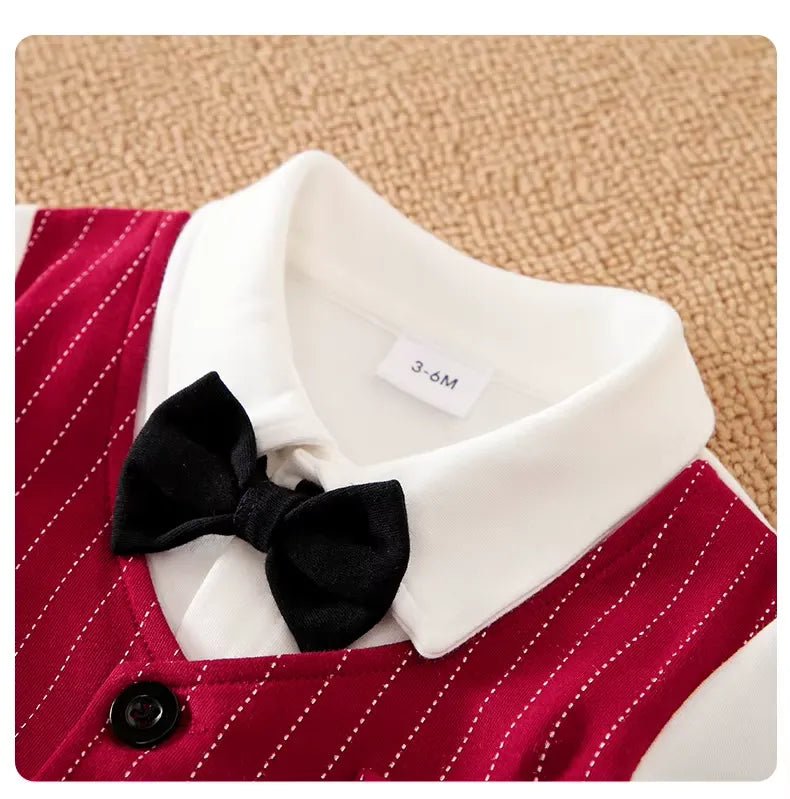 Macacão bebê Estilo Cavalheiro - Conforto e Elegância - Varialle