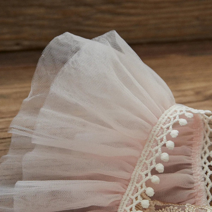 Macacão Infantil de Tule Bordado - Florelle Petit Bloom - Varialle