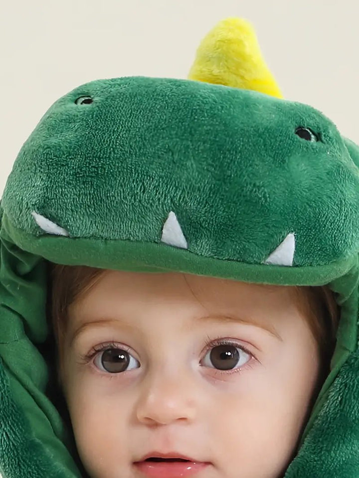 Macacão Pijama Infantil de Bichinhos com Capuz - Zoo Baby - Varialle