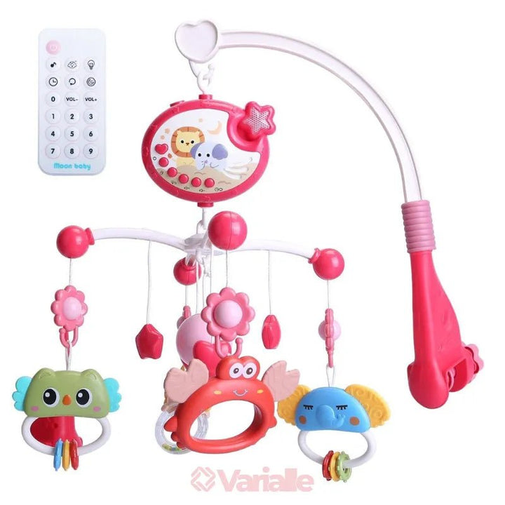 Móbile para Berço Infantil Musical com Controle Remoto - Varialle