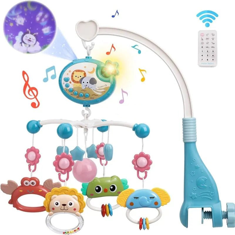 Móbile para Berço Infantil Musical com Controle Remoto - Varialle