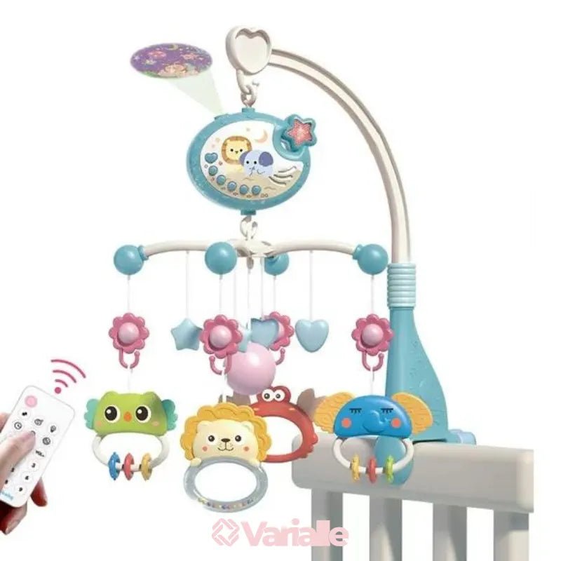 Móbile para Berço Infantil Musical com Controle Remoto - Varialle